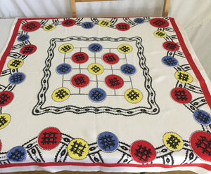 Dunmoy Vintage Linen Tablecloth