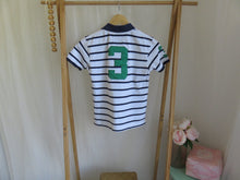 Load image into Gallery viewer, Ralph Lauren Polo Shirt Blue Stripes Size 12