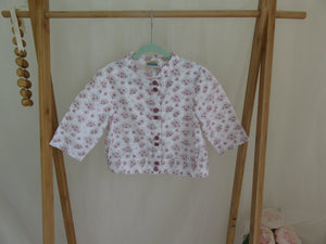 Sergent Major Blossom Print Top Size 6 Years