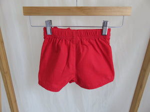 Kids Stuff Girls Red Shorts Size 1