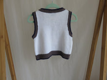 Load image into Gallery viewer, Little Rebel Argyle Cotton Knit Vest Size 12 Mths