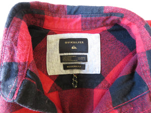 Quiksilver Flannel Shirt Size 12