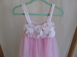 Jacardi Pink Tulle Dress Size 3