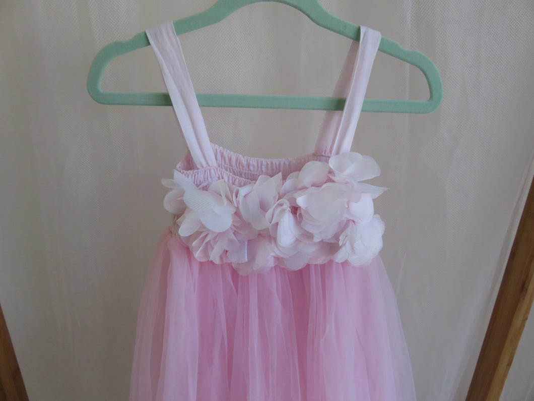 Jacardi Pink Tulle Dress Size 3